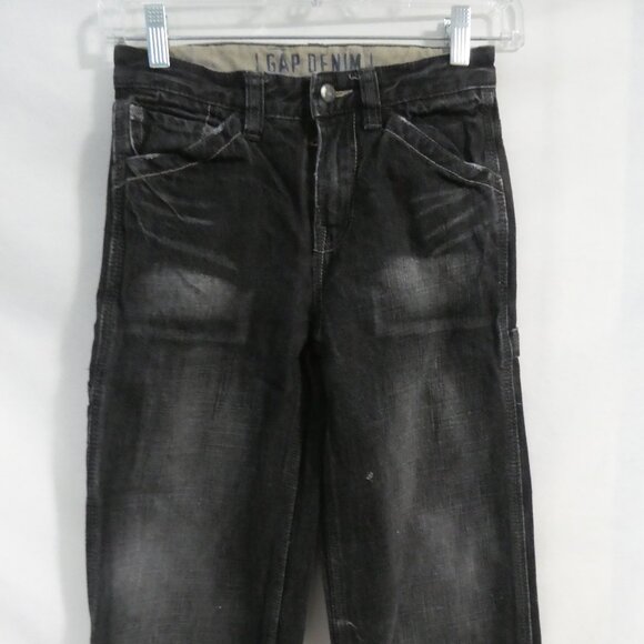 GAP DENIM - Carpenter | 7 regular | Faded Black Distressed Denim | NWOT - Picture 6 of 16